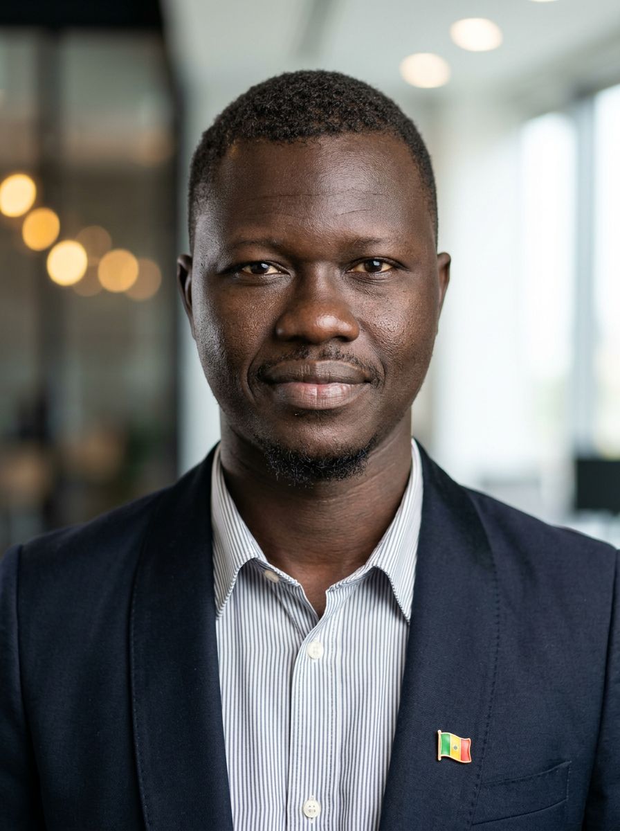Portrait d'Ibrahima Dramé, président d'EMID Brand House